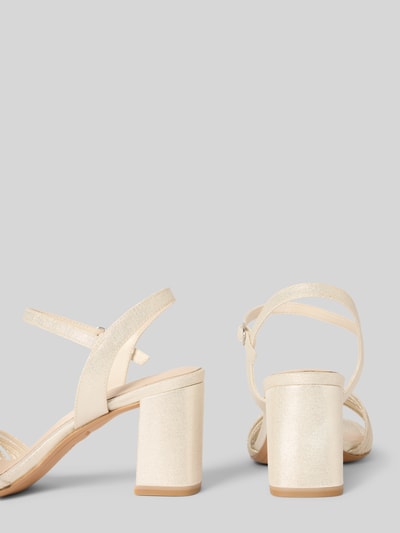 Tamaris Sandalen met doornsluiting Metallic beige - 2