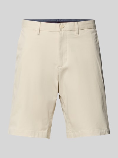 Tommy Hilfiger Relaxed Fit Chinoshorts aus Baumwoll-Elasthan-Mix Ecru 2