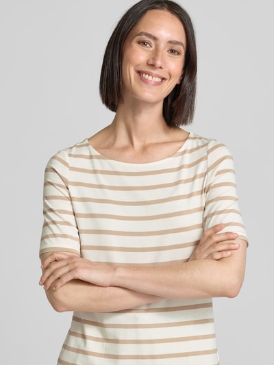 Betty Barclay T-shirt z okrągłym dekoltem Piaskowy 3