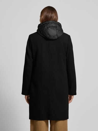 MORE & MORE Regular fit lange jas met viscose Zwart - 5
