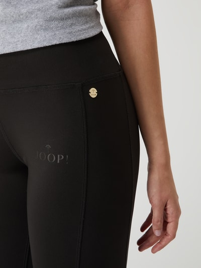 JOOP! Leggings mit Logo-Details Modell 'Teggi' Black 3