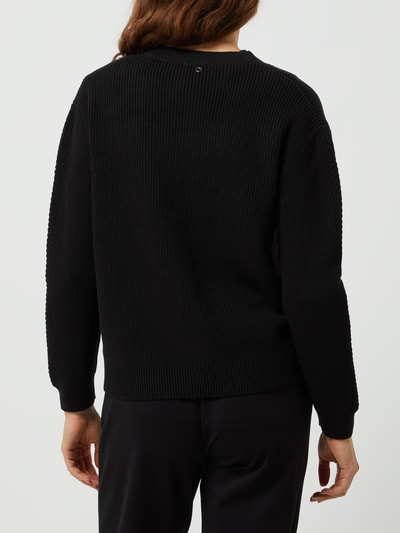 s.Oliver RED LABEL Cardigan van katoenmix  Zwart - 5