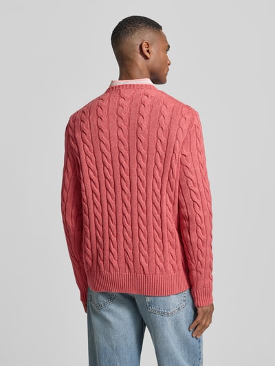 Polo Ralph Lauren Gebreide pullover met labelstitching Oudroze - 5