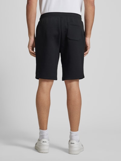 Polo Ralph Lauren Regular fit sweatshorts met logostitching Zwart - 5