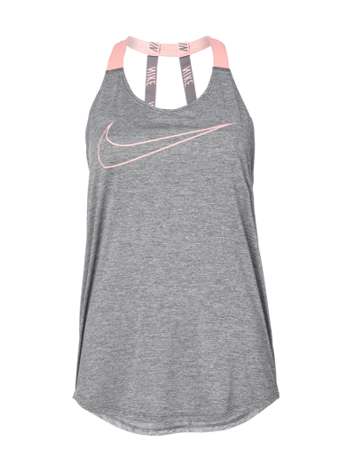 Nike Top mit Logo-Print - Dri-FIT Mittelgrau Melange 1