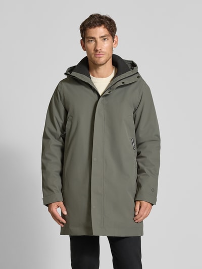 GOFRANCK Kurtka z kapturem model ‘Cielo’ Antracytowy 4