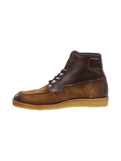 Marc O'Polo Lederboots im Vintage Look  Cognac 3