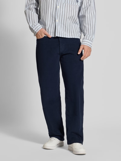 REVIEW Cordhose mit 5-Pocket-Design Marine 4