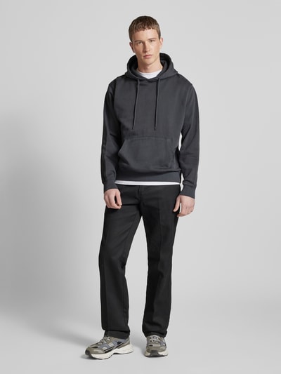 Jack & Jones Oversized Hoodie aus reiner Baumwolle Modell 'CHARGE' Mittelgrau 1