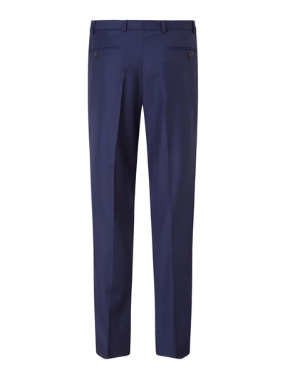 DIGEL Modern fit pantalon van scheerwol, model 'Per' Koningsblauw - 4