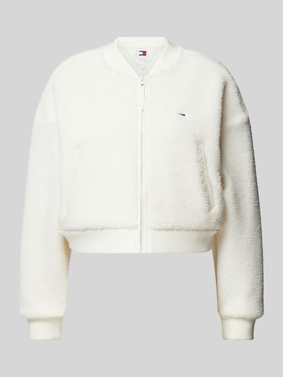 Tommy Jeans Jacke mit Teddyfell Offwhite 2