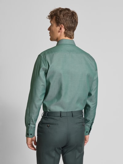 ETERNA Modern fit zakelijk overhemd met kentkraag Groen - 5