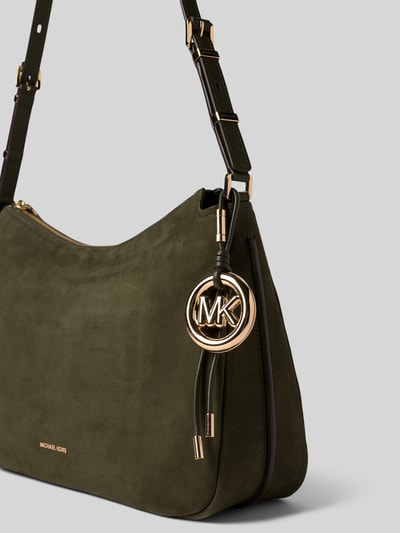 MICHAEL Michael Kors Umhängetasche in Leder-Optik Modell 'NOLITA' Oliv 3