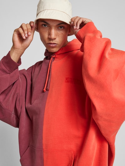 VETEMENTS Hoodie mit Kapuze Bordeaux 3