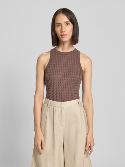 Tommy Hilfiger Slim fit spencer van puur katoen Lichtbruin - 4