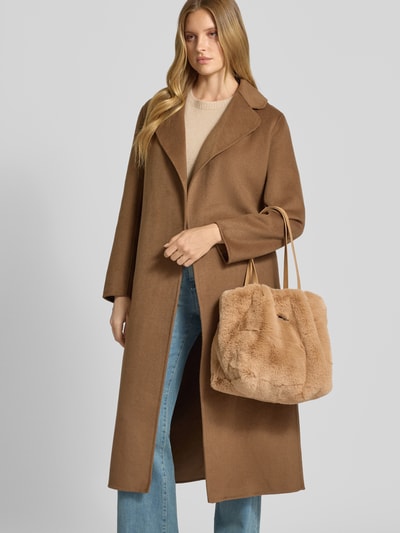 Barts Tote bag met draagband, model 'Djupa' Lichtbruin - 1