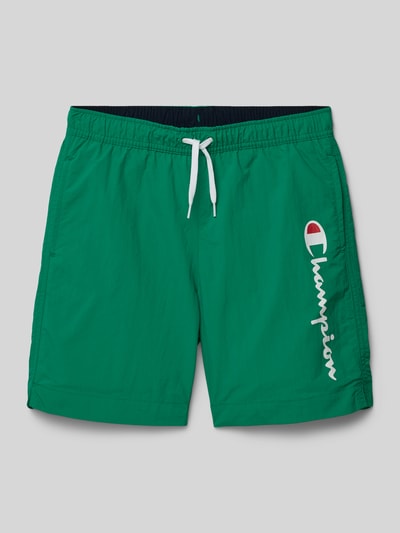 CHAMPION Badehose mit elastischem Bund Gruen 1