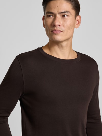 MCNEAL Longsleeve mit Rundhalsausschnitt Schoko 3