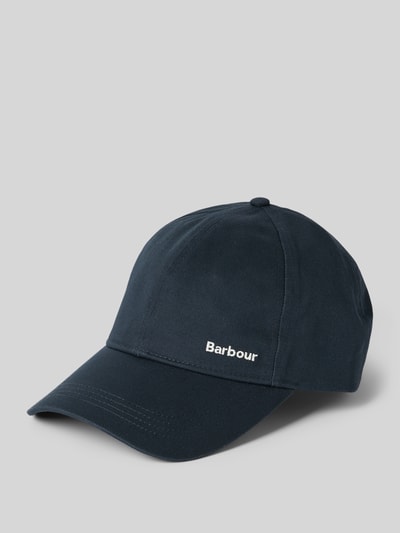 Barbour Basecap aus reiner Baumwolle Dunkelblau 1