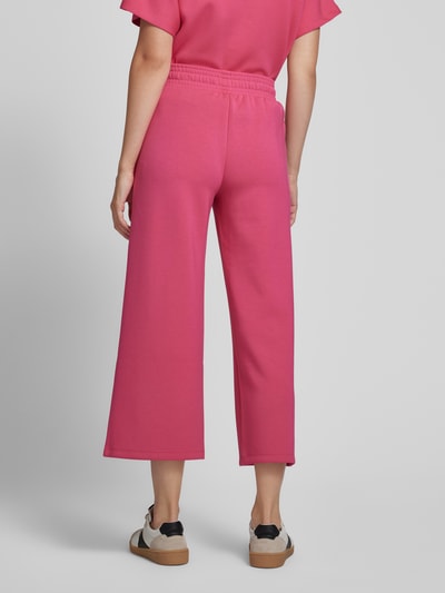Christian Berg Woman Wide Leg Sweatpants mit elastischem Bund Pink 5