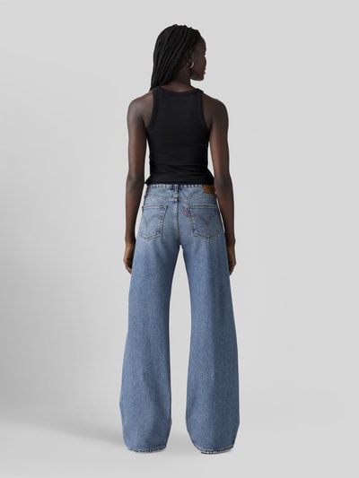 Levi's® 300 straight fit jeans van puur katoen Lichtblauw - 4