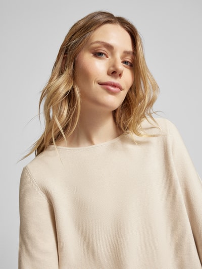 Betty Barclay Gebreide pullover met zakken Beige - 3