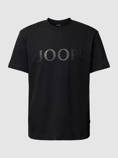 JOOP! Collection T-Shirt mit Label-Print Modell 'Balthazar' Black 2