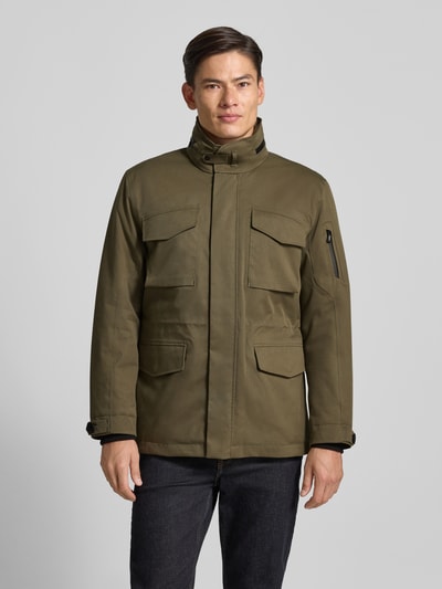 G-LAB Fieldjacket mit Stehkragen Oliv 4