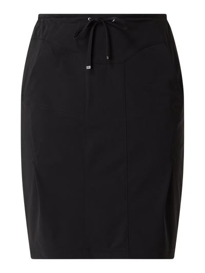 Raffaello Rossi Rok met stretch, model 'Waris' Zwart - 2