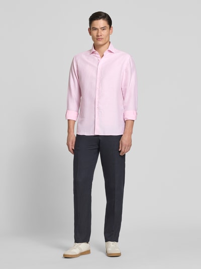 ETERNA Regular Fit Business-Hemd mit Kentkragen Rose 1