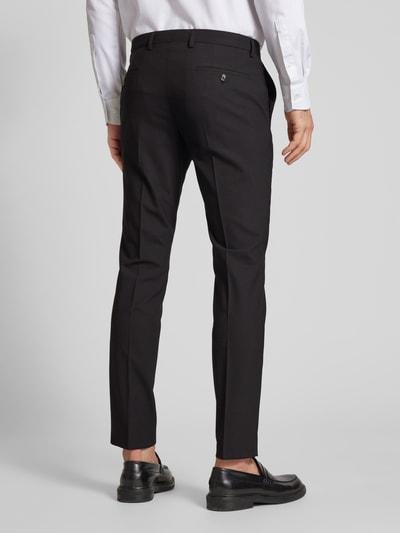 JOOP! Collection Extra slim fit pantalon met structuurmotief Zwart - 5