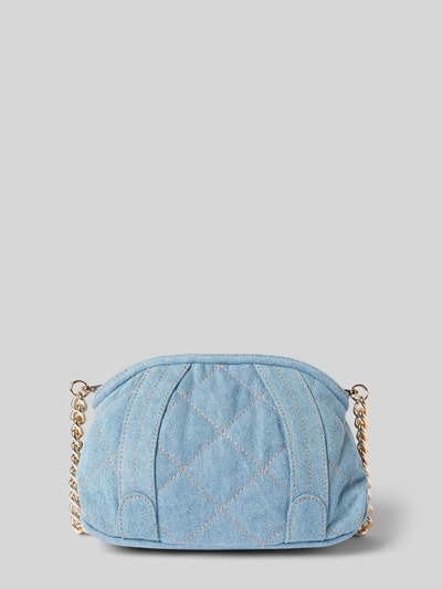 Liu Jo White Crossbody Bag mit Label-Detail Modell 'KATE' Jeansblau 4