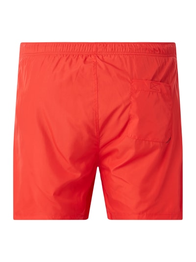 HUGO Badehose mit Logo-Print Modell 'Haiti' Rot 3