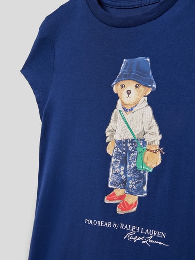 Polo Ralph Lauren Kids Jurk met motiefprint Marineblauw - 2