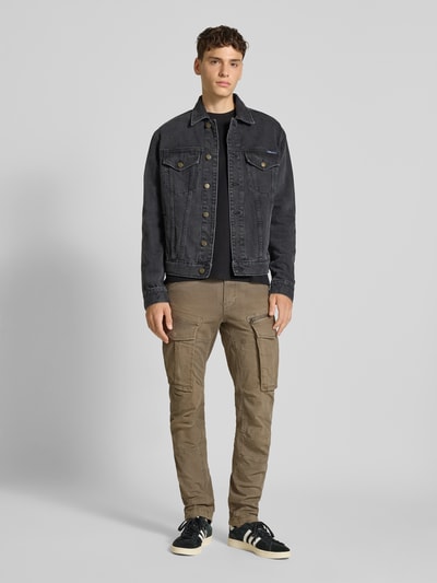 G-Star Raw Regular fit broek met cargozakken, model 'Rovic zip 3d' Zand - 1