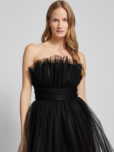 LACE & BEADS Cocktailkleid aus Tüll Black 3