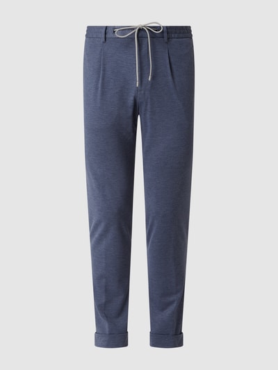 Baldessarini Joggingbroek met bandplooien Bleu - 2