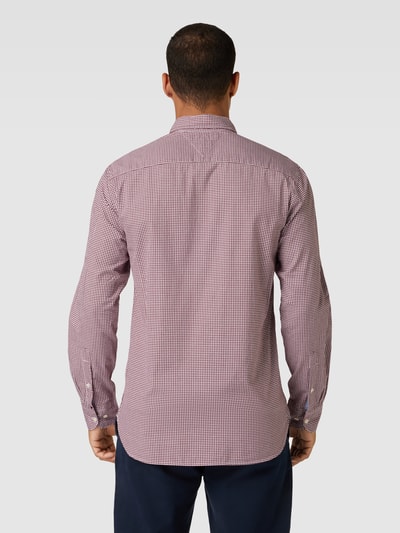 Tommy Hilfiger Vrijetijdsoverhemd met button-downkraag Donkerrood - 5