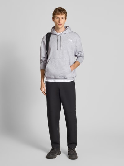 The North Face Bluza z kapturem z wyhaftowanym logo Jasnoszary 1