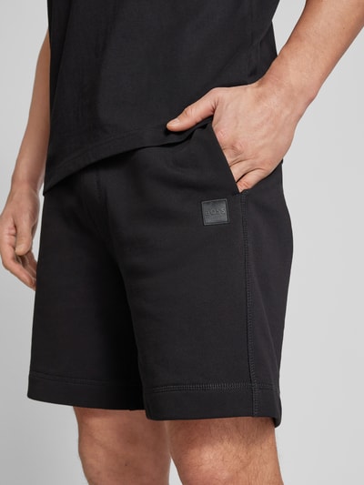 BOSS Orange Shorts mit Label-Patch Modell 'Sewalk' Black 3