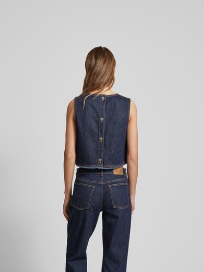 BAUM & PFERDGARTEN Tanktop in Denim-Optik Jeansblau 5