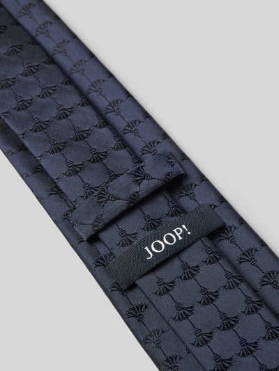 JOOP! Collection Krawatte mit Label-Detail Dunkelblau 3