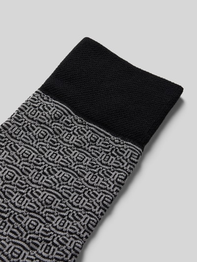 Falke Socken mit Label-Stitching Black 2