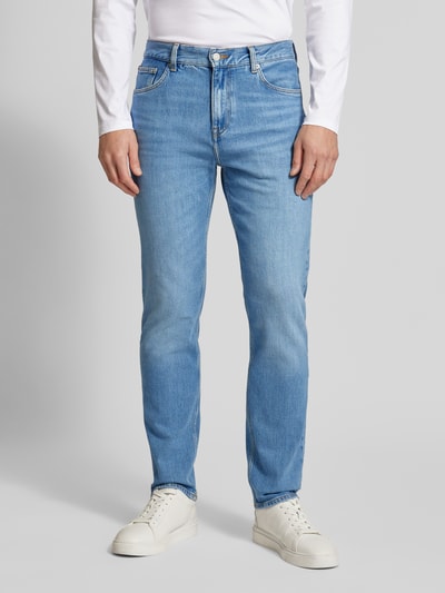 Tommy Hilfiger Straight Fit Jeans im 5-Pocket-Design Modell 'DENTON' Jeansblau 4