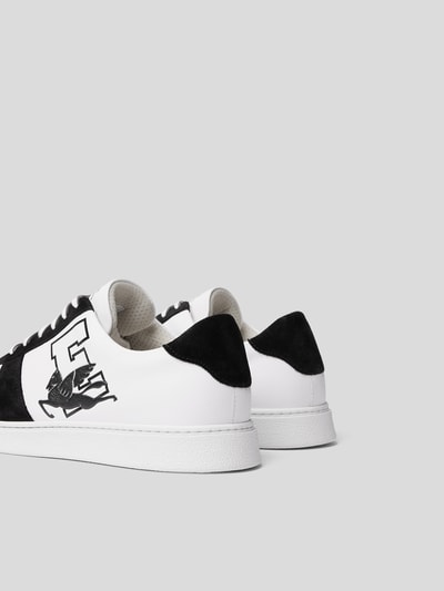 Etro Sneaker mit Kontrastbesatz Schwarz 3