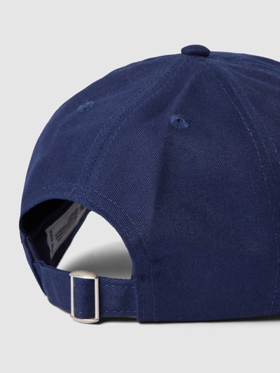 BLS HAFNIA Cap mit Label-Stitching Modell 'Papi Balboa' Marine 3