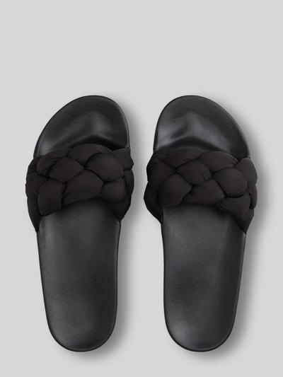 Tommy Hilfiger Badesandale mit geflochtenem Riemen Black 3