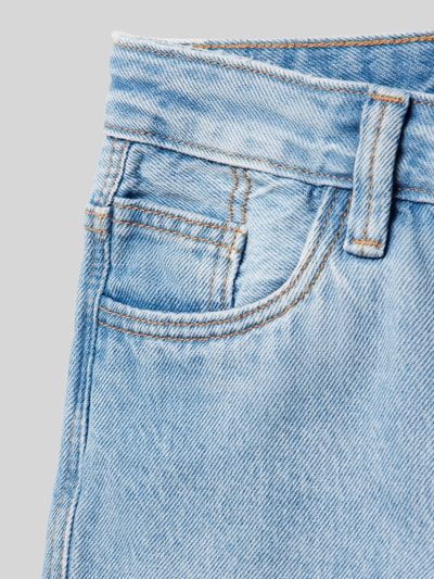 Mango Bermudas mit 5-Pocket-Design Hellblau 2