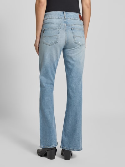 Pepe Jeans Flared Jeans aus Baumwoll-Mix Modell 'VENUS' Hellblau 5