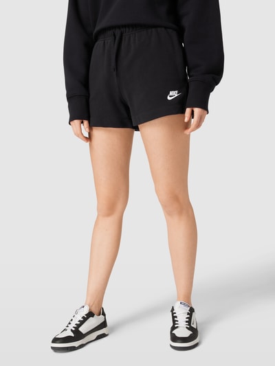Nike Sweatshorts mit Label-Stitching Modell 'CLUB' Black 4